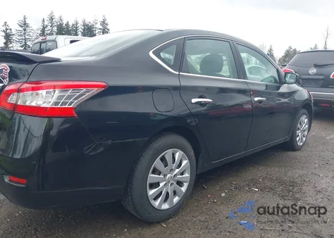 2015 Nissan Sentra S из США, поврежденный, VIN 3N1AB7AP4FY340238